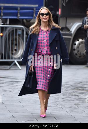 London, UK. 16th Jan, 2023. Amanda Holden at Global Radio Studios in London. (Photo by James Warren/SOPA Images/Sipa USA) Credit: Sipa USA/Alamy Live News Stock Photo