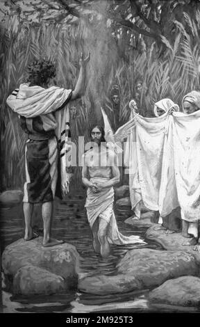 The Baptism of Jesus Bapt me de J sus James Tissot French