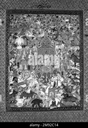 King Solomon and His Court Indian. King Solomon and His Court, 1875 ...