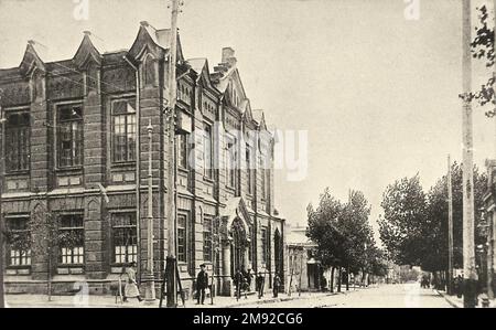 Rostov-on-Don before the October Revolution. Synagogue of Craftsmen ca.  1900 Stock Photo