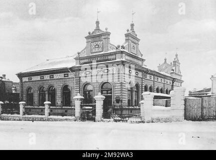 Beer house in Samara in your own house. Zhiguli Brewery, Samara, Russian Empire ca.  before 1918 Stock Photo