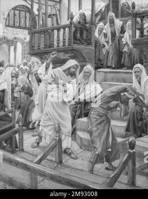 Jesus in the synagogue Black and White Stock Photos Images Alamy