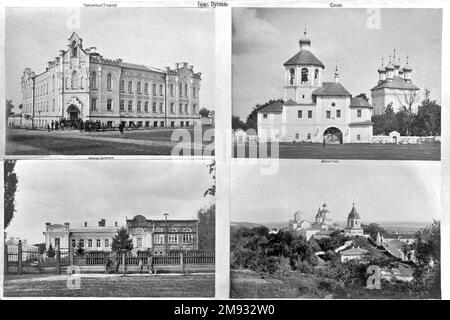 Views of Putivl Ukraine ca.  before 1917 Stock Photo