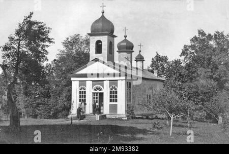 Putivl Ukraine  Church ca. before 1917 Stock Photo