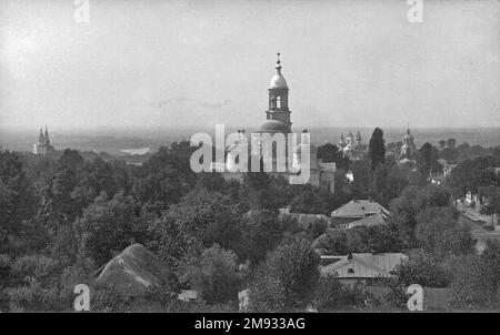 Church of the Annunciation; Putivl Ukraine ca.  before 1917 Stock Photo