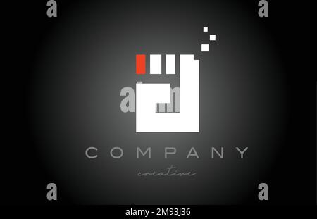 BE B E black white red dots alphabet letter combination suitable as a ...