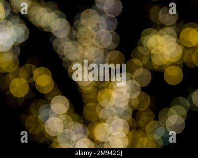 Abstract circules of light Stock Photo