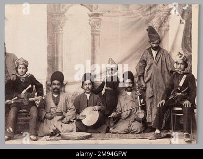 [Untitled], One of 274 Vintage Photographs , late 19th-early 20th century. Albumen silver photograph, 4 3/16 x 5 13/16 in. (10.6 x 14.8 cm).   Arts of the Islamic World late 19th-early 20th century Stock Photo