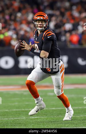 January 15, 2023: Cincinnati Bengals LB Logan Wilson celebrateâ€™s Hayden  Hurst fumble return during an NFL wild card playoff football game between  the Cincinnati Bengals and the Baltimore Ravens at Paycor Stadium