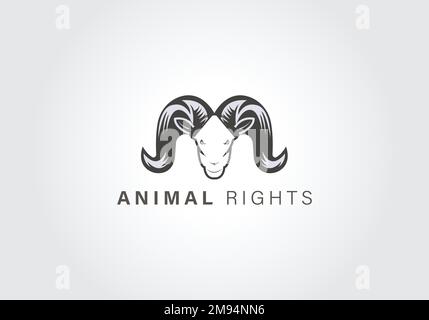 animal, art, background, black, bone, capra, capricorn, clip art, coloring, contour, deer, design, drawing, drawn, emblem, face, forward, goat, graphi Stock Vector