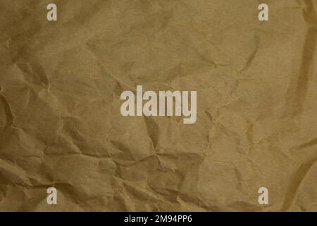 Brown wrinkle paper background texture. Brown template. Brown paper Background. Stock Photo