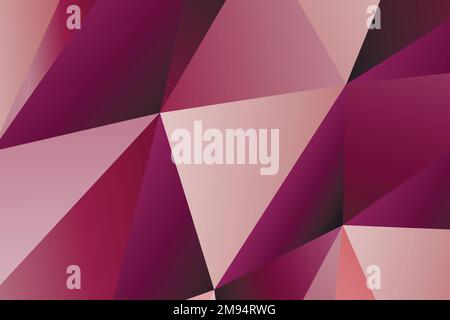 Polygonal rainbow mosaic background. Abstract low poly vector illustration. Triangular pattern, copy space. Template geometric business design with Stock Vector