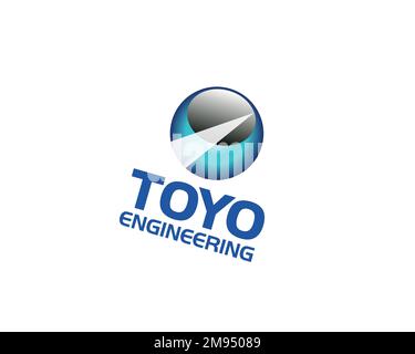 Toyo Engineering Corporation, Logo, White Background Stock Photo - Alamy