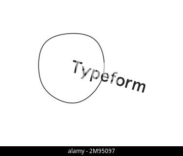 Typeform service, Logo, White background Stock Photo - Alamy