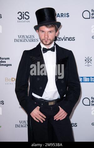 Dimitri Dore attending the Photocall of 28th Lumieres Ceremony of the international press at the Forum des Images in Paris, France on January 16, 2023. Photo by Aurore Marechal/ABACAPRESS.COM Stock Photo