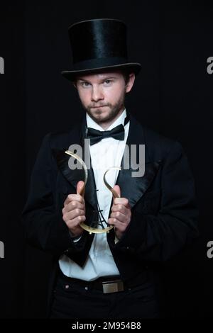 Paris, France. 16th Jan, 2023. Exclusive. Dimitri Dore attending the Winners' Photocall of 28th Lumieres Ceremony of the international press at the Forum des Images in Paris, France on January 16, 2023. Photo by Aurore Marechal/ABACAPRESS.COM Credit: Abaca Press/Alamy Live News Stock Photo