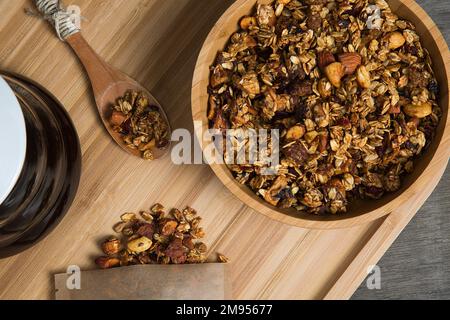 granola healthy food Stock Photo