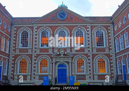 Bluecoat Chambers 1716, arts centre, 8 School Lane, Liverpool, Merseyside, England, UK, L1 3BX Stock Photo