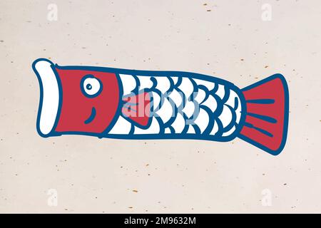 Japanese Koinobori fish design Stock Vector Image & Art - Alamy