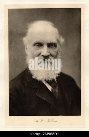 William Thomson, 1st Baron Kelvin of Largs (1824-1907), British mathematical physicist and engineer. Stock Photo