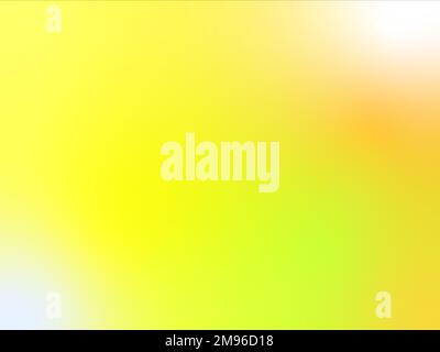 Colour gradient, abstract background, image, bright, colours, yellow, white, green, orange, illustration Stock Photo