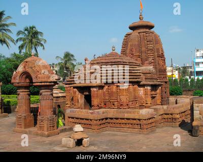 India, Orissa, Bhubaneswar: Mukteswar Shiva temple (10th century). Stock Photo