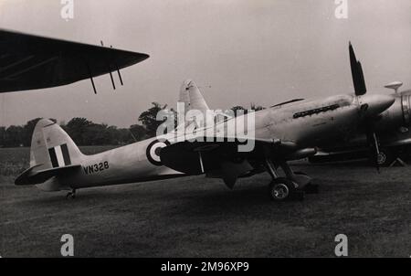 Supermarine Spitfire F24, VN328. Stock Photo