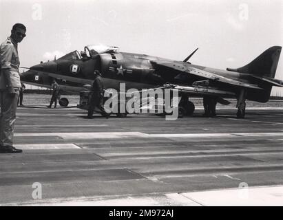 Hawker Siddeley Harrier AV-8A. Stock Photo