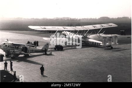 Handley Page HP42W, G-AAXC, Heracles. Stock Photo