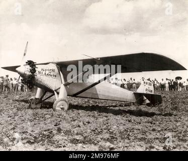 Ryan monoplane Spirit of St Louis, N-X-211. Stock Photo