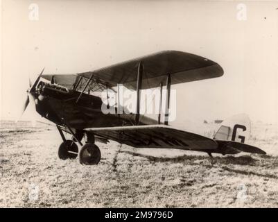 The first de Havilland DH51, G-EBIM, with A.J. Cobham and W.L. Hope in ...