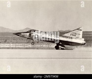 The first Convair YF-102 Delta Dagger, 52-7994. Stock Photo