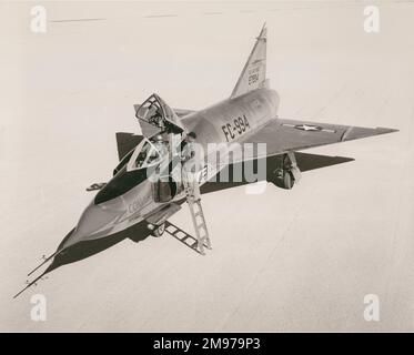 The first Convair YF-102 Delta Dagger, 52-7994. Stock Photo