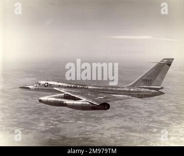 The first Convair XB-58A Hustler, 55-660. Stock Photo