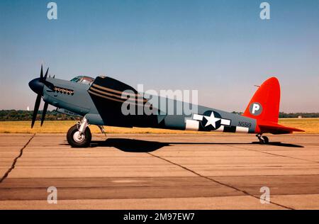 De Havilland DH98 Mosquito, used by the US Army Air Force for photo-reconnaissance. Stock Photo