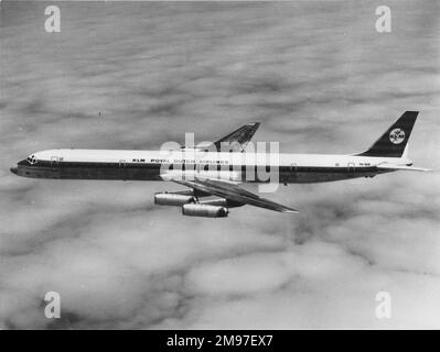 Douglas DC-8 63 -KLM Stock Photo - Alamy