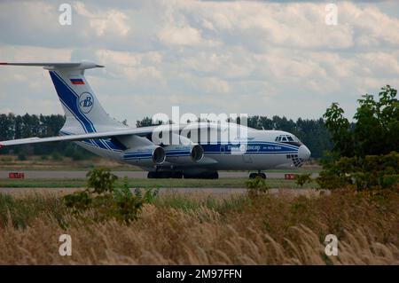 Ilyushin Il-76TD 90VD of Volga Dnepr Airlines - PR 290813. Stock Photo