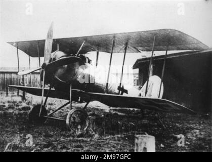 Pfalz D VIII German fighter biplane, developed too late to take part in the First World War. Stock Photo