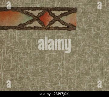 Design in an SMB wallpaper sample book. Stock Photo