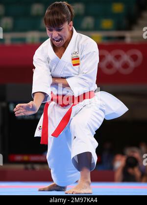 AUG 5, 2021 - TOKYO, JAPAN: Sandra SANCHEZ of Spain competes in the