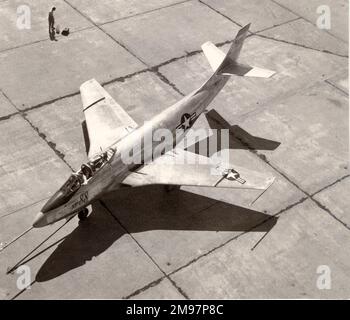 The first McDonnell XF-88 Voodoo, 46-525. Stock Photo