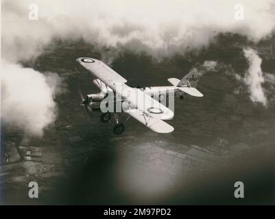 Hawker Hector, K9703. Stock Photo