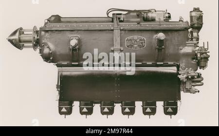 de Havilland Gipsy Six six-cylinder, air-cooled inverted inline of ...