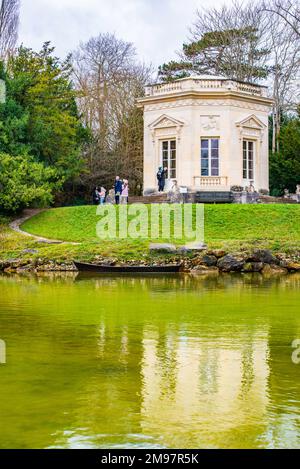 Versailles, France - The decorative pavillons in Grand Trianon in Versailles Stock Photo