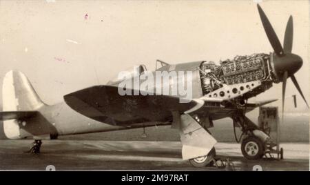 Hawker Fury with Napier Sabre VII Stock Photo - Alamy