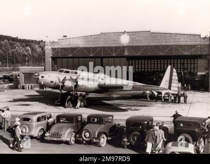 Boeing Model 299 (‘XB-17’), X-13372. Stock Photo