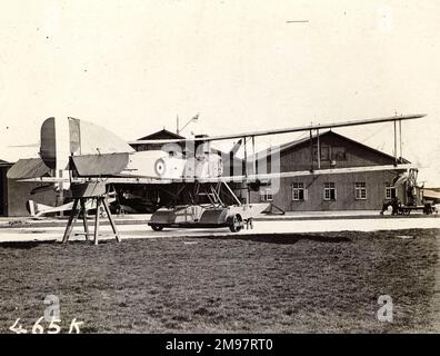 Short Type 184 Seaplane. Stock Photo