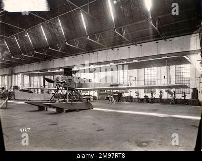 Short Type 184 Seaplane. Stock Photo