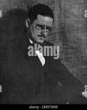 James Joyce (1882-1941), Irish novelist and poet. Stock Photo