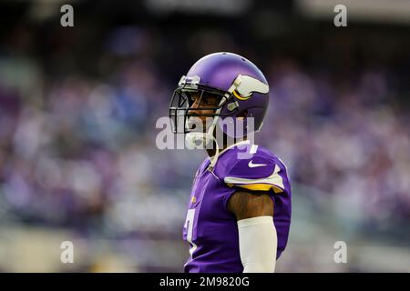 Minnesota Vikings cornerback Patrick Peterson (7) in action during an NFL  football game against the Chicago Bears, Sunday, Jan. 9, 2022 in  Minneapolis. Minnesota won 31-17. (AP Photo/Stacy Bengs Stock Photo - Alamy